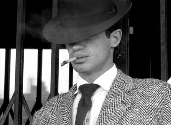 Filmszenen aus Jean-Luc Godards AUSSER ATEM