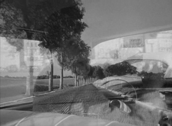 Filmszenen aus Jean-Luc Godards AUSSER ATEM