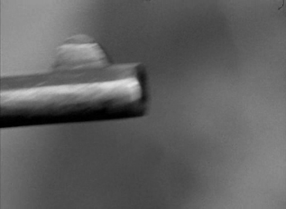 Filmszenen aus Jean-Luc Godards AUSSER ATEM