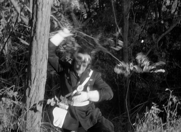 Filmszenen aus Jean-Luc Godards AUSSER ATEM