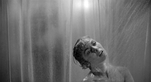 Filmszenen aus Alfred Hitchcocks PSYCHO