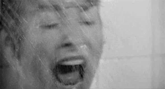 Filmszenen aus Alfred Hitchcocks PSYCHO