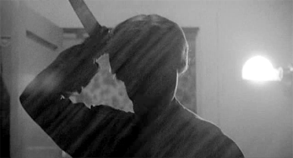 Filmszenen aus Alfred Hitchcocks PSYCHO