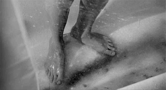 Filmszenen aus Alfred Hitchcocks PSYCHO