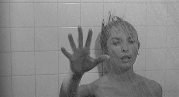Filmszenen aus Alfred Hitchcocks PSYCHO
