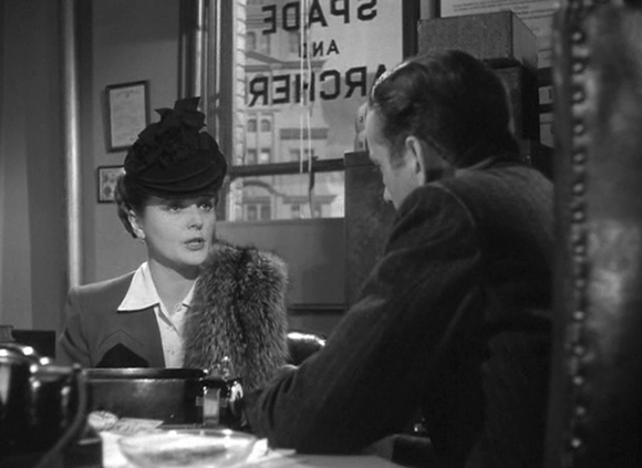 Filmszenen aus John Hustons DER MALTESER FALKE