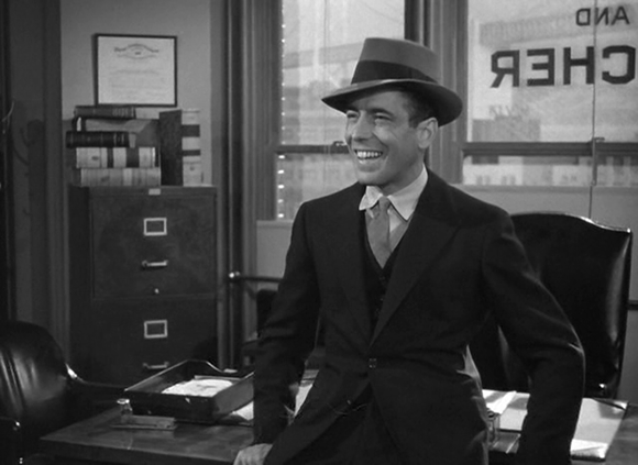 Filmszenen aus John Hustons DER MALTESER FALKE