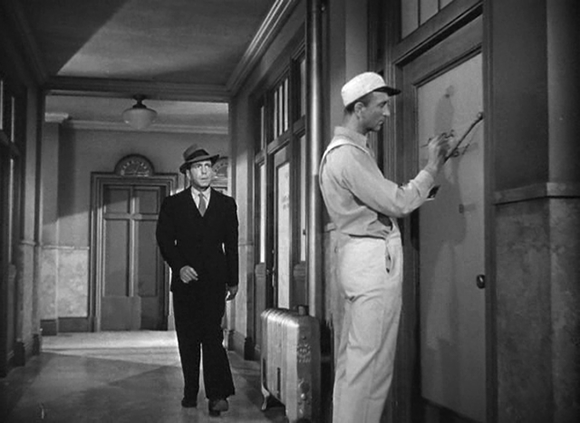 Filmszenen aus John Hustons DER MALTESER FALKE